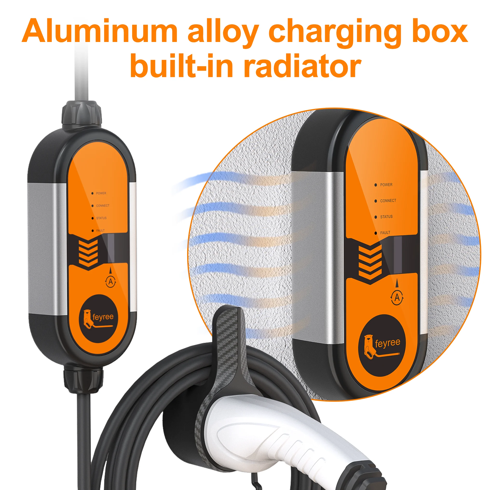 Feyree Type2 3.5KW 16A 1Phase  - Portable Ev Charger recension och pris