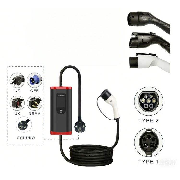 7kw Type 2 (IEC 62196)Portable - Portable Ev Charger recension och pris