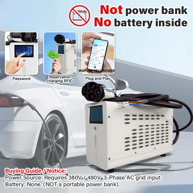 Manufacturer Wholesale 480V 3  - Fast Ev Charger recension och pris