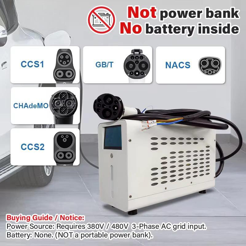Manufacturer Wholesale 480V 3  - Fast Ev Charger recension och pris