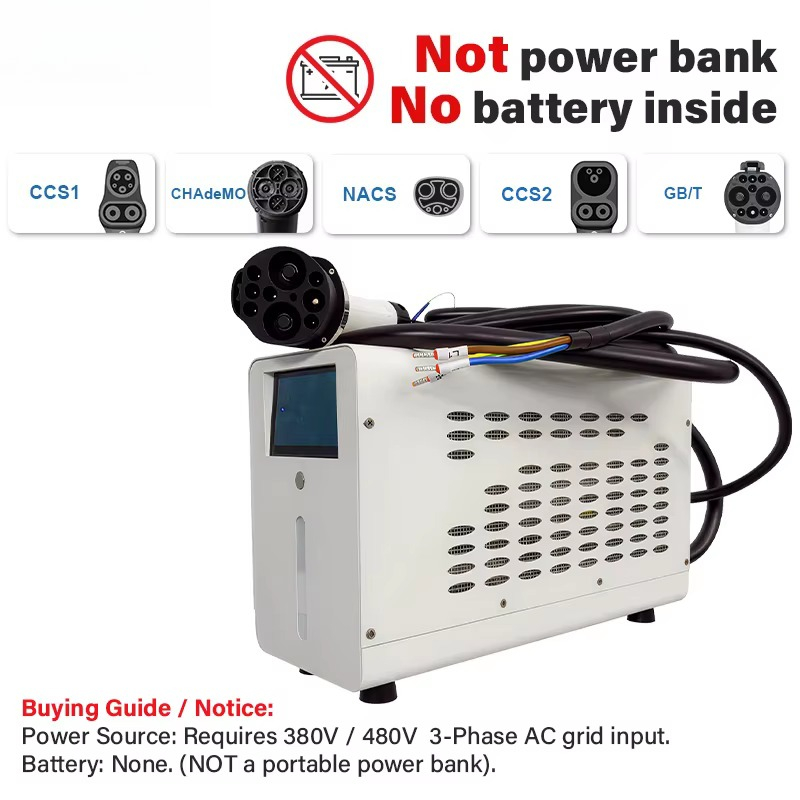 Manufacturer Wholesale 480V 3  - Fast Ev Charger recension och pris