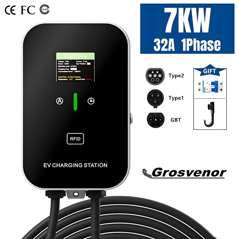 New 7KW Type2 Electric Vehicle - Ev Charger recension och pris