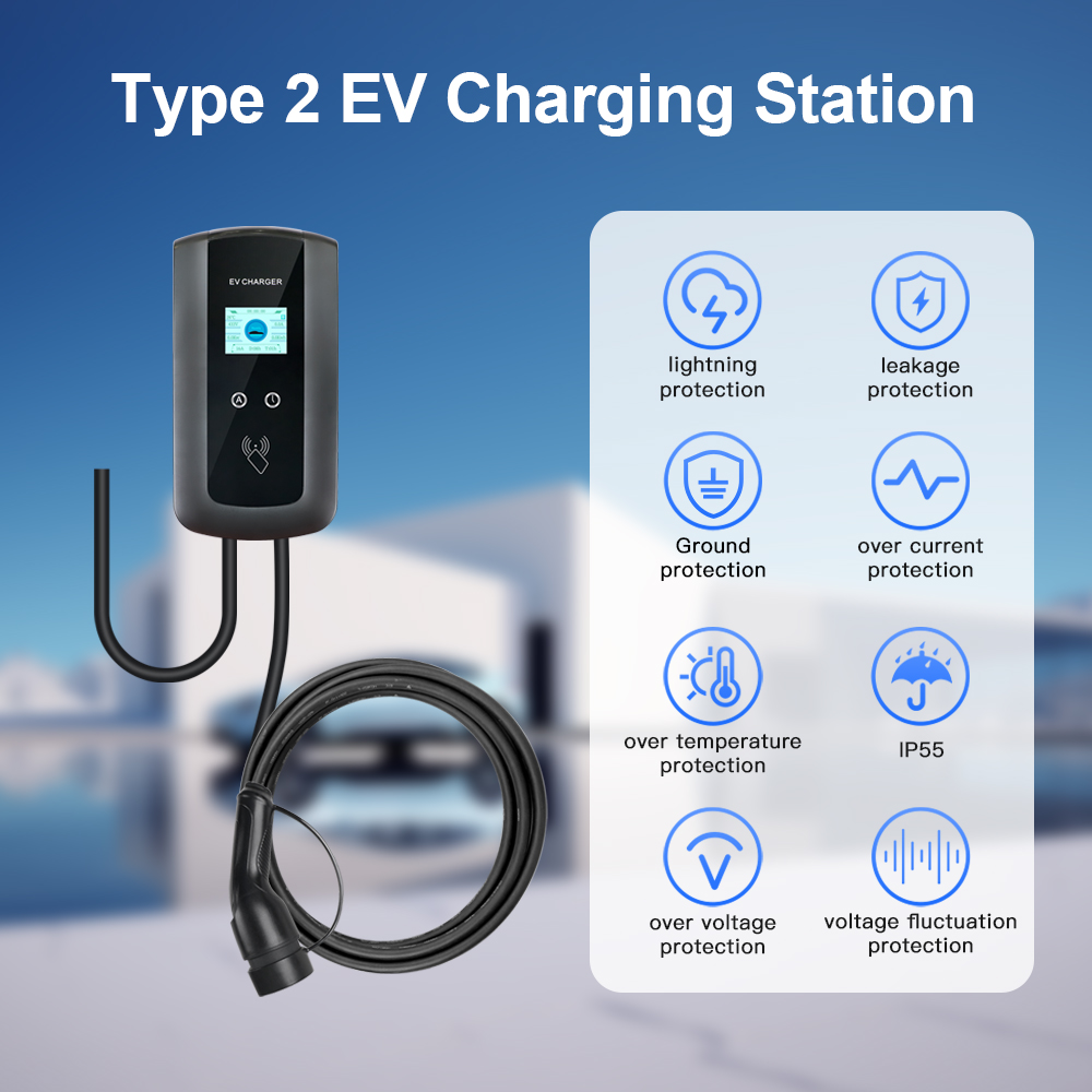 Kolanky 32A 7.2/22KW EV Chargi - Ev Charging Cable recension och pris